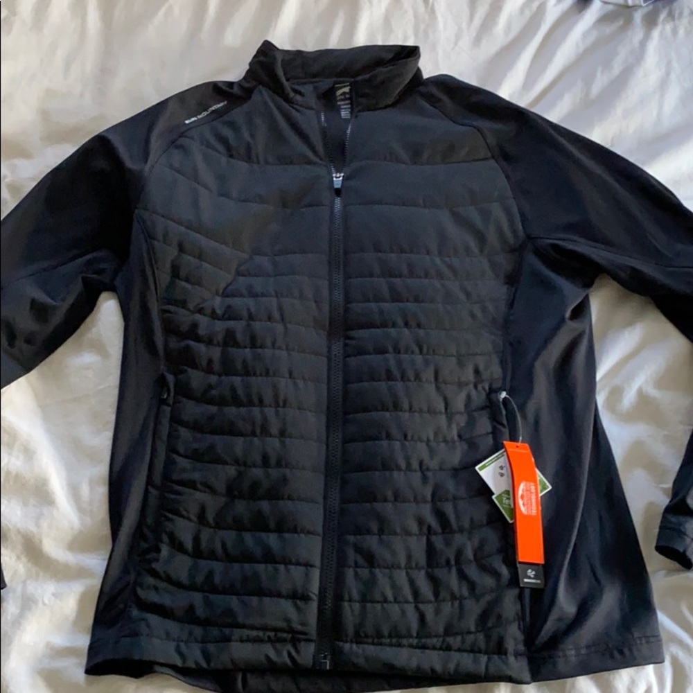 Sun Mountain Black Full Zip Performance Golf Jack… - image 1